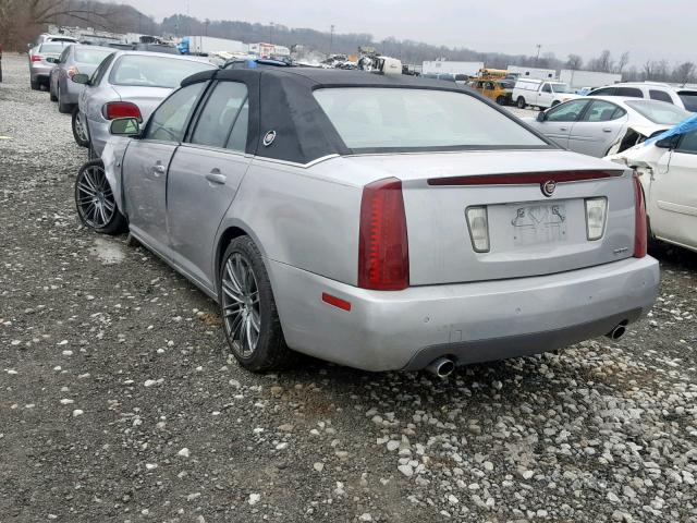 1G6DW677850134352 - 2005 CADILLAC STS SILVER photo 3