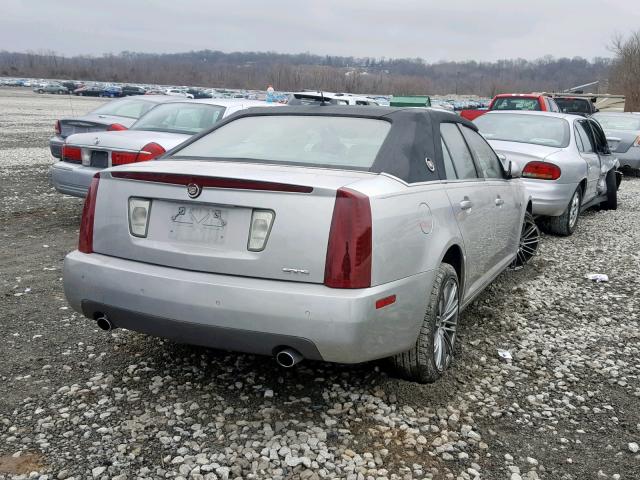 1G6DW677850134352 - 2005 CADILLAC STS SILVER photo 4