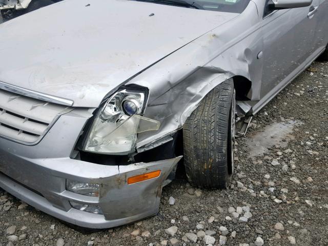 1G6DW677850134352 - 2005 CADILLAC STS SILVER photo 9