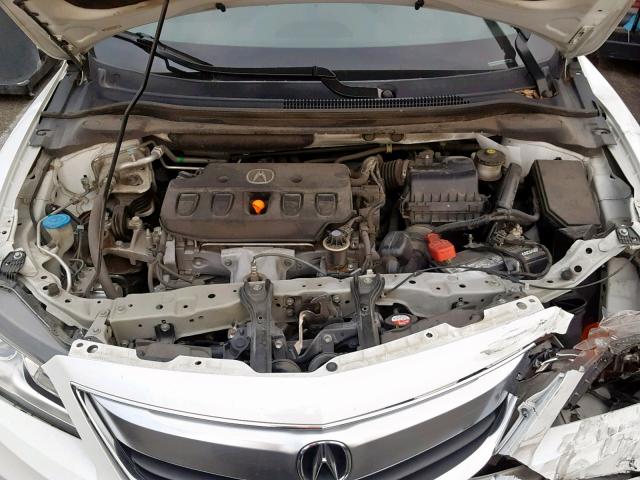 19VDE1F77DE013167 - 2013 ACURA ILX 20 TEC WHITE photo 7