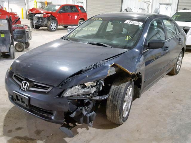 1HGCM66583A053391 - 2003 HONDA ACCORD BLUE photo 2