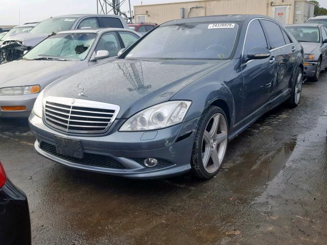 WDDNG71X68A227727 - 2008 MERCEDES-BENZ S 550 CHARCOAL photo 2