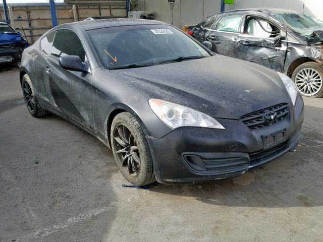 KMHHT6KD2BU053299 - 2011 HYUNDAI GENESIS CO BLACK photo 1