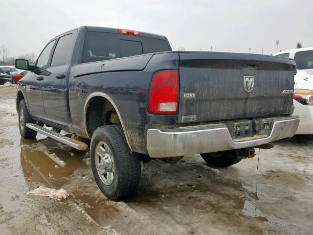 3C6TR5DT8EG243487 - 2014 RAM 2500 SLT BLUE photo 3