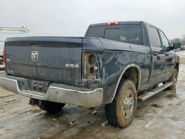 3C6TR5DT8EG243487 - 2014 RAM 2500 SLT BLUE photo 4