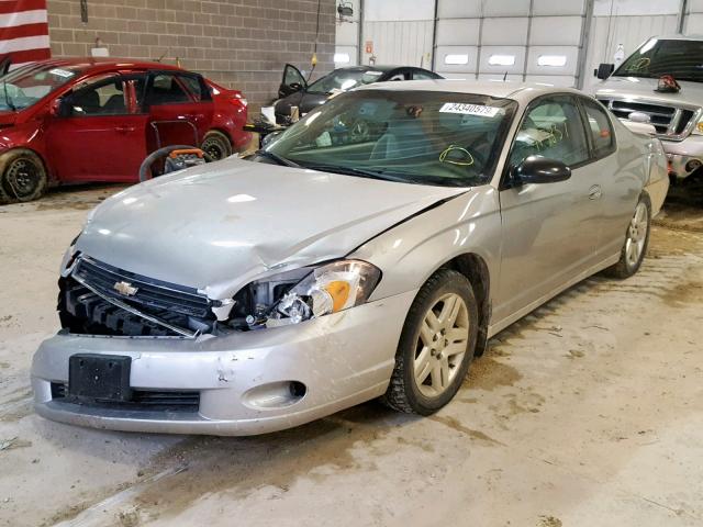 2G1WK16K979264555 - 2007 CHEVROLET MONTE CARL ვერცხლისფერი ფოტო 2