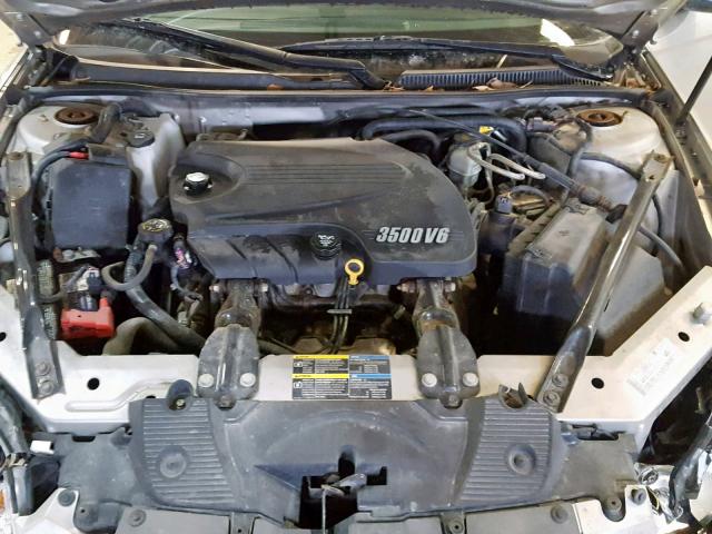 2G1WK16K979264555 - 2007 CHEVROLET MONTE CARL ვერცხლისფერი ფოტო 7