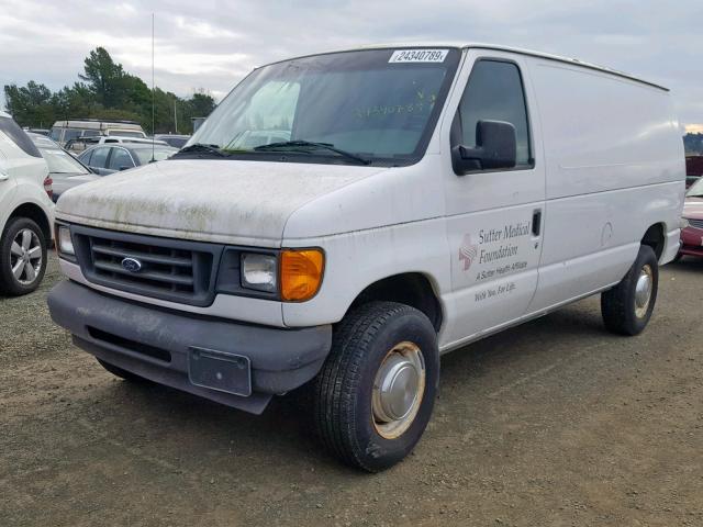 1FTNE24273HC06808 - 2003 FORD ECONOLINE WHITE photo 2