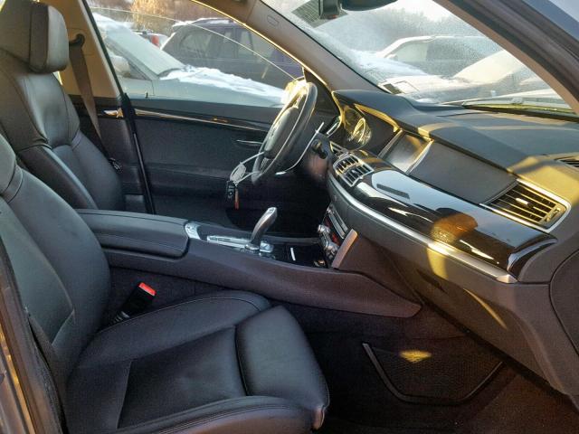 WBASP4C55BC341413 - 2011 BMW 550 XIGT GRAY photo 5