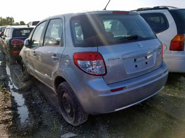 JS2YA411885100480 - 2008 SUZUKI SX4 SILVER photo 3