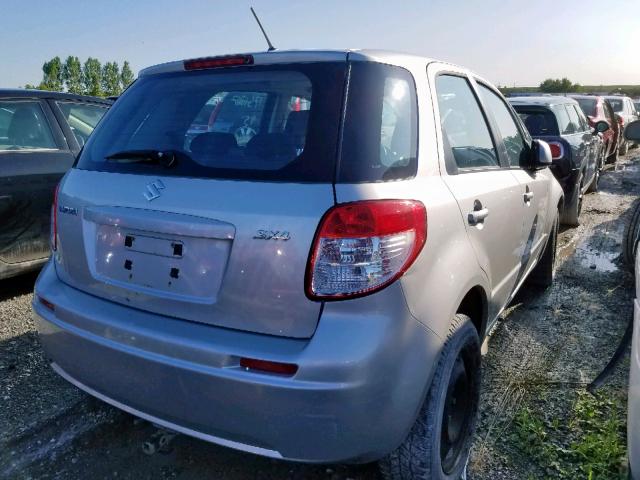 JS2YA411885100480 - 2008 SUZUKI SX4 SILVER photo 4