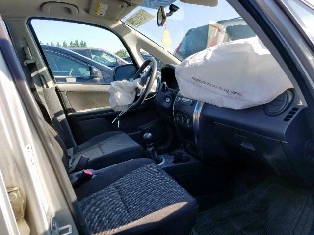 JS2YA411885100480 - 2008 SUZUKI SX4 SILVER photo 5