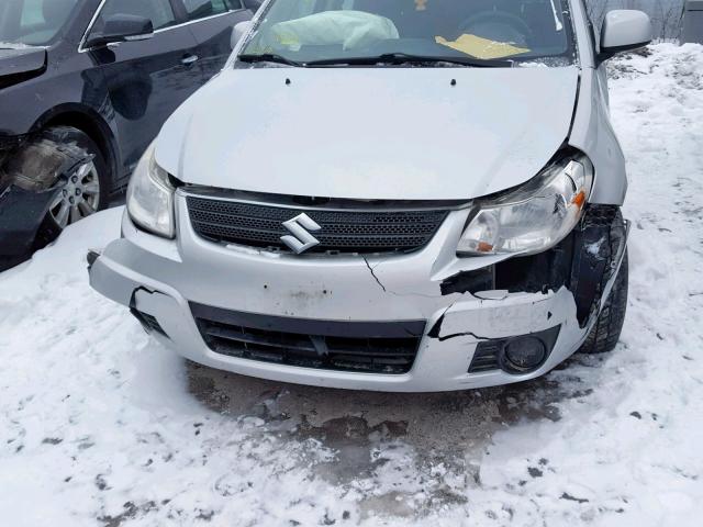 JS2YA411885100480 - 2008 SUZUKI SX4 SILVER photo 9