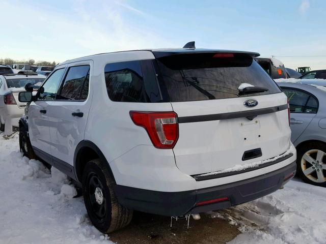 1FM5K8AR0JGB91872 - 2018 FORD EXPLORER P 白色 照片 4