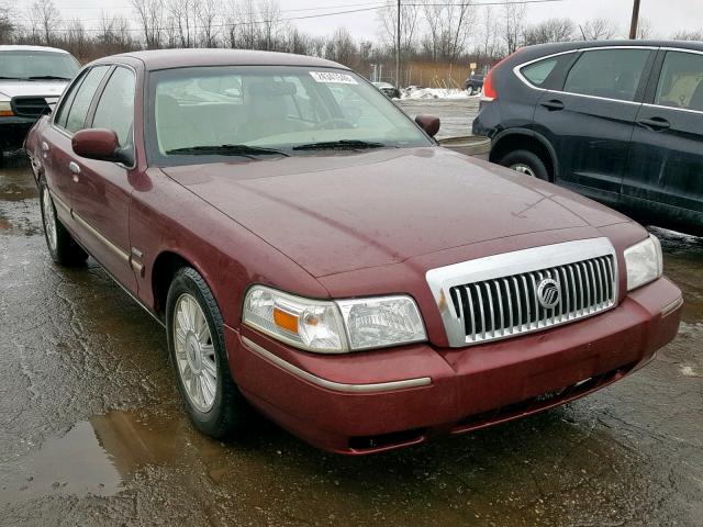 2MEHM75V79X629546 - 2009 MERCURY GRAND MARQ BURGUNDY photo 1