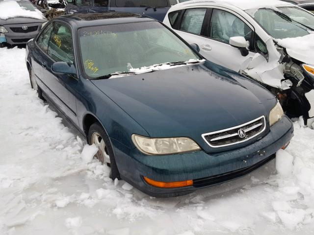 19UYA1251VL016410 - 1997 ACURA 2.2CL GREEN photo 1