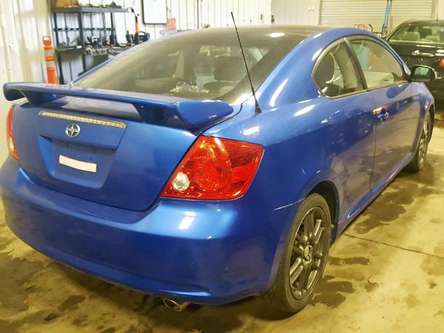 JTKDE167460137232 - 2006 TOYOTA SCION TC 蓝色 照片 4