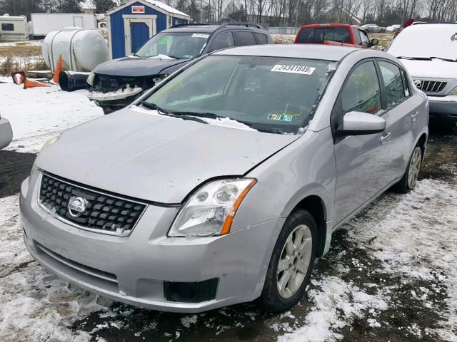 3N1AB61E17L610162 - 2007 NISSAN SENTRA 2.0 SILVER photo 2