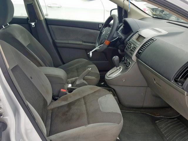 3N1AB61E17L610162 - 2007 NISSAN SENTRA 2.0 SILVER photo 5