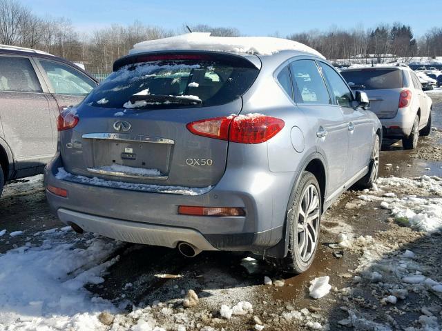 JN1BJ0RR6GM263851 - 2016 INFINITI QX50 BLUE photo 4