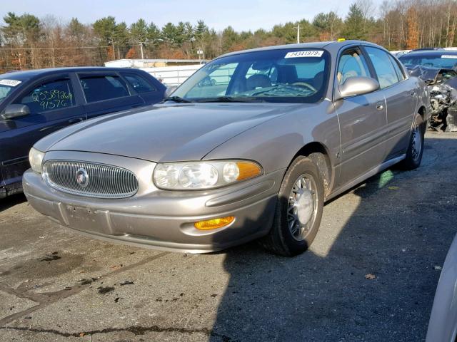 1G4HP54K744119939 - 2004 BUICK LESABRE CU GRAY photo 2