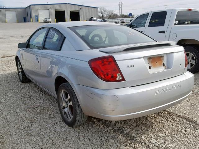 1G8AW12F55Z138785 - 2005 SATURN ION LEVEL SILVER photo 3