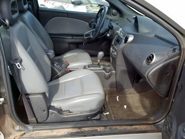 1G8AW12F55Z138785 - 2005 SATURN ION LEVEL SILVER photo 5