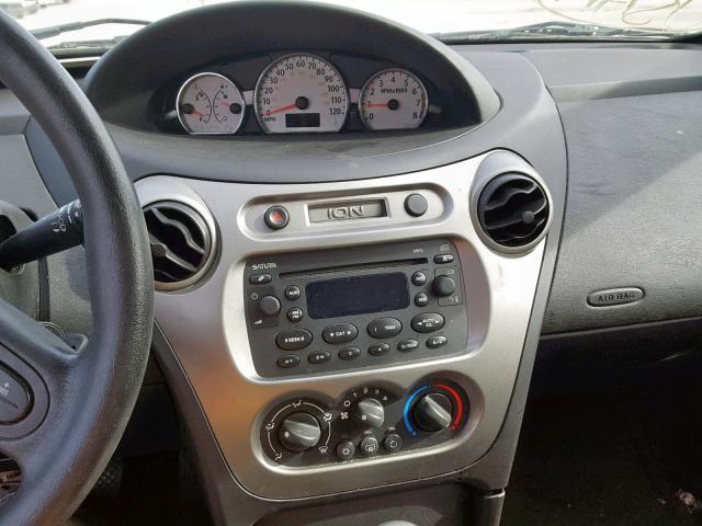 1G8AW12F55Z138785 - 2005 SATURN ION LEVEL SILVER photo 9