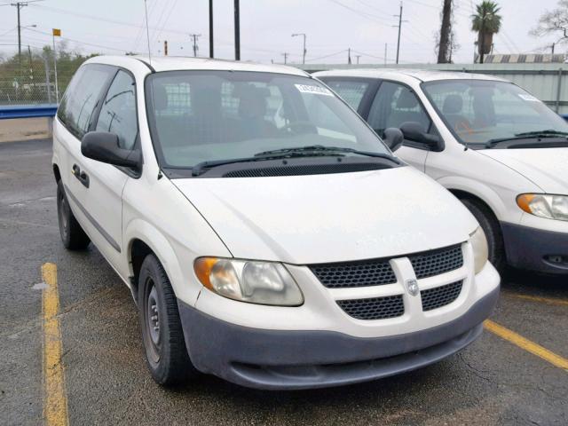 1D4GP21333B340205 - 2003 DODGE CARAVAN C/ WHITE photo 1