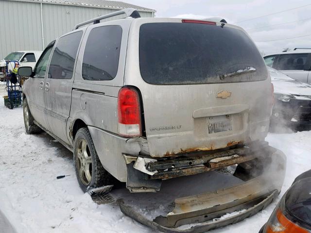 1GNDV33L46D183759 - 2006 CHEVROLET UPLANDER L 银色 照片 3