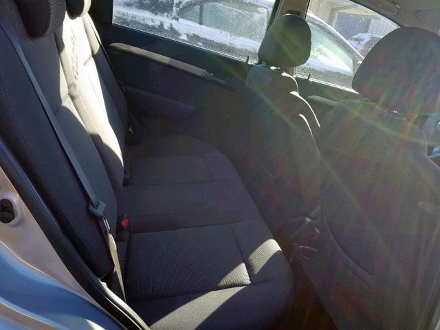 KL1TD56607B070419 - 2007 CHEVROLET AVEO BASE Күміс фото 6