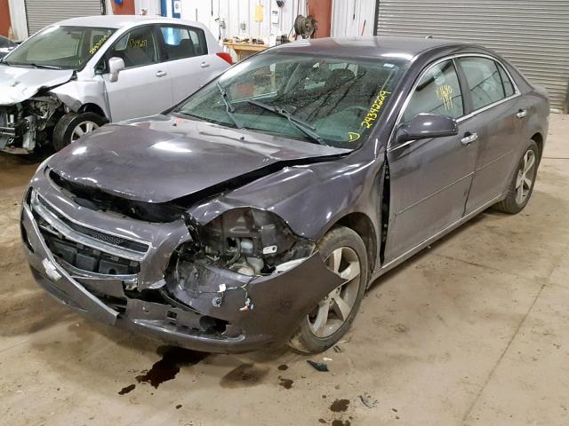 1G1ZC5E06CF261468 - 2012 CHEVROLET MALIBU 1LT 灰色 照片 2