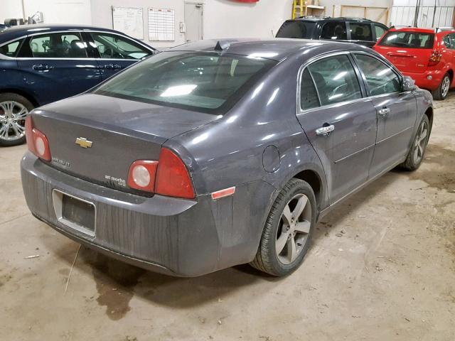 1G1ZC5E06CF261468 - 2012 CHEVROLET MALIBU 1LT 灰色 照片 4