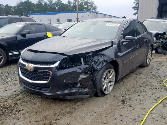 1G11C5SL1EF118443 - 2014 CHEVROLET MALIBU 1LT BLACK photo 2