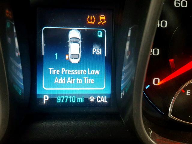 1G11C5SL1EF118443 - 2014 CHEVROLET MALIBU 1LT BLACK photo 8