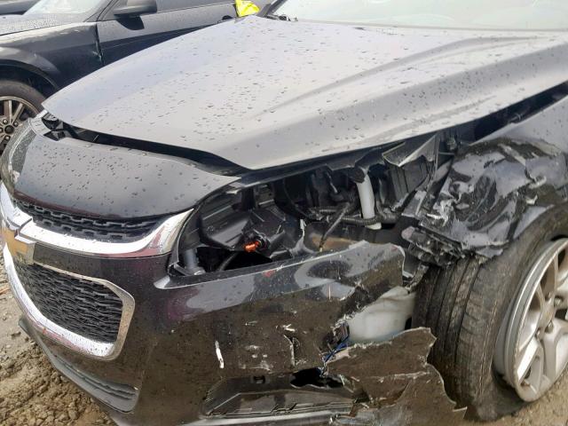 1G11C5SL1EF118443 - 2014 CHEVROLET MALIBU 1LT BLACK photo 9