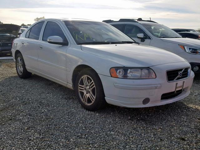 YV1RS592182682920 - 2008 VOLVO S60 2.5T WHITE photo 1