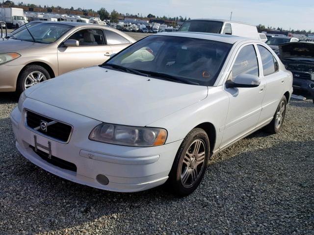 YV1RS592182682920 - 2008 VOLVO S60 2.5T WHITE photo 2