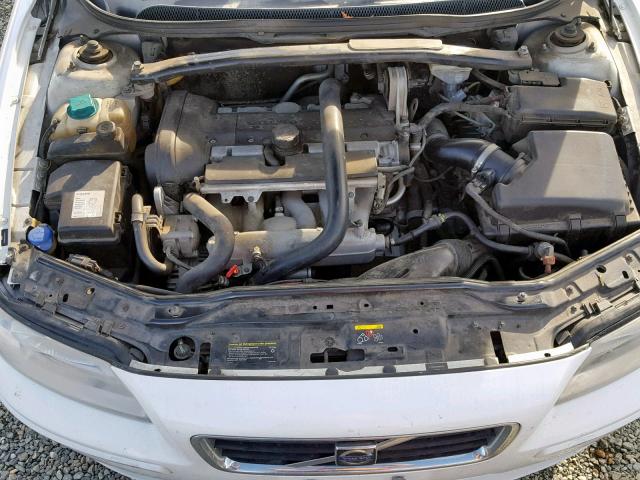 YV1RS592182682920 - 2008 VOLVO S60 2.5T WHITE photo 7