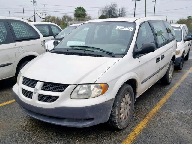 1D4GP21373B339686 - 2003 DODGE CARAVAN C/ WHITE photo 2