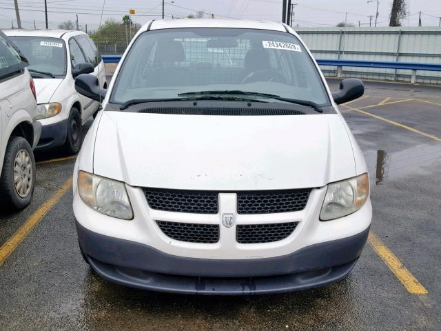 1D4GP21303B338279 - 2003 DODGE CARAVAN C/ WHITE photo 9