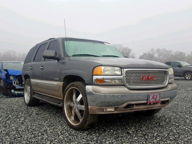 1GKEK13V7YJ146578 - 2000 GMC YUKON GRAY photo 1