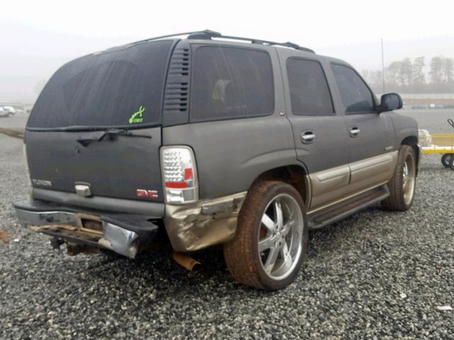 1GKEK13V7YJ146578 - 2000 GMC YUKON GRAY photo 4