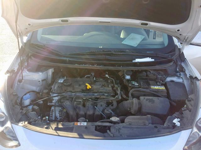 KMHD35LH8EU228167 - 2014 HYUNDAI ELANTRA GT SILVER photo 7