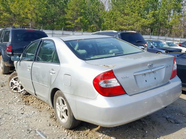 4T1BE32K63U783635 - 2003 TOYOTA CAMRY LE SILVER photo 10