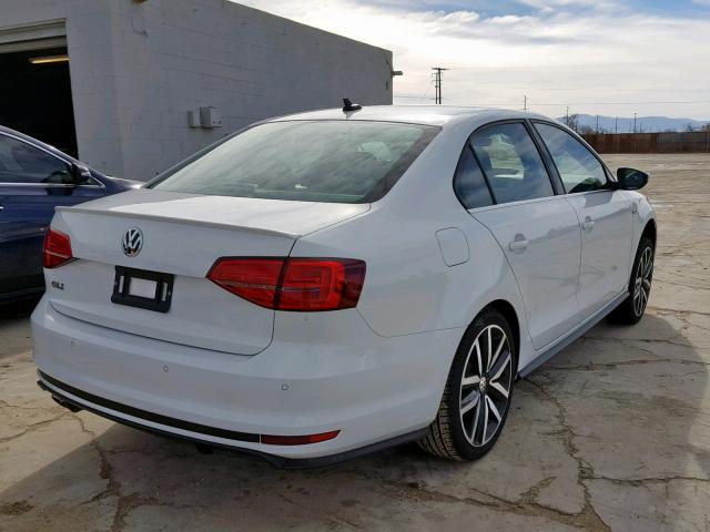 3VW4T7AJ8JM214139 - 2018 VOLKSWAGEN JETTA GLI WHITE photo 4