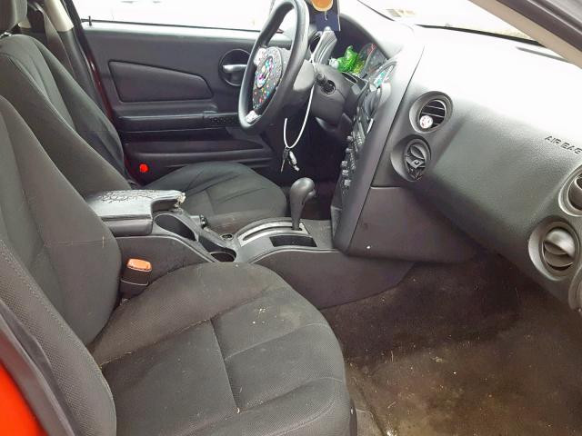 2G2WP552X71112742 - 2007 PONTIAC GRAND PRIX წითელი ფოტო 5