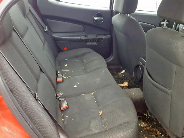 2G2WP552X71112742 - 2007 PONTIAC GRAND PRIX წითელი ფოტო 6