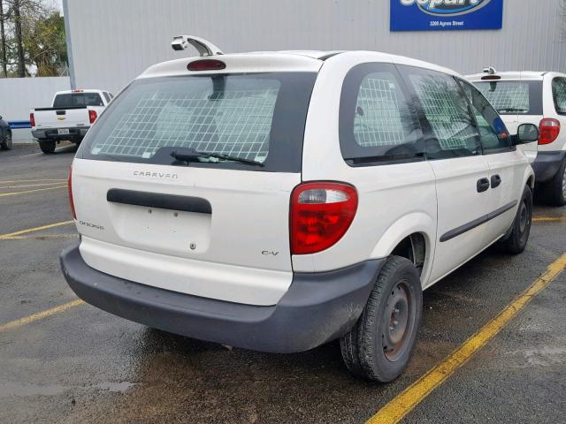 1D4GP21383B334187 - 2003 DODGE CARAVAN C/ WHITE photo 4