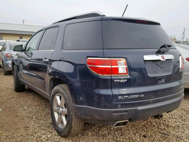 5GZEV33757J115309 - 2007 SATURN OUTLOOK SP ლურჯი ფოტო 3